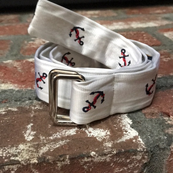 Men’s Brooks Brothers Belt Sz M Nautical - Picture 1 of 5